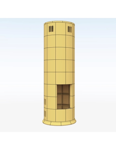 Piec kaflowy okrągły klasyczny 5