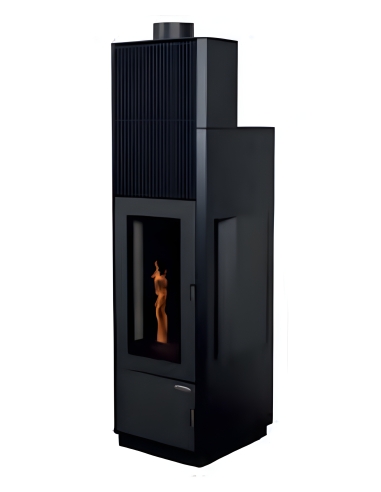 Piec na pellet Phenix 10 Air Black Line z naturalnym ciągiem